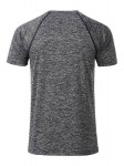 Obrázek Pánské funkční tričko SPORT 130, černý melír XL