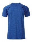 Obrázek Pánské funkční tričko SPORT 130, modrý melír L