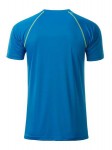 Obrázek Pánské funkční tričko SPORT 130, sv.modrá/žlutá XL