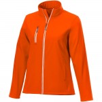 Obrázek Oranžová softshellová dámská bunda XS