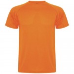 Obrázek Fluor. oranžové funkční dětské ragl. triko, vel. 12