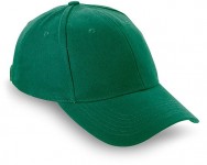 Obrázek Šestidílná zelená baseballová čepice