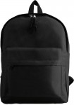 Obrázek Černý polyesterový batoh s vnější kapsou