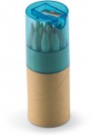 Obrázek Sada 12 pastelek v boxu s modrým ořezávátkem