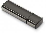 Obrázek Lineaflash černo-stříbrný USB disk s uzávěrem 1GB