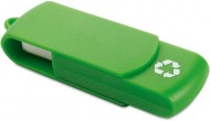 Obrázek Recycloflash zelená otočný USB disk 4GB