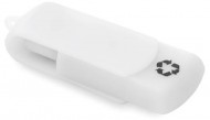 Obrázek Recycloflash bílý otočný USB disk 16GB