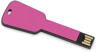 Obrázek Keyflash růžový hliník.flash disk tvaru klíče 1GB