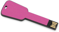Obrázek Keyflash růžový hliník.flash disk tvaru klíče 8GB