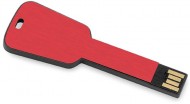 Obrázek Keyflash červený hliník.flash disk tvaru klíče16GB