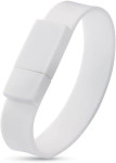 Obrázek Wristflash USB disk bílý náramek 1GB