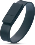 Obrázek Wristflash USB disk černý náramek 2GB