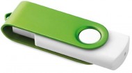 Obrázek Twister Rotoflash zeleno-bílý USB flash disk 1GB