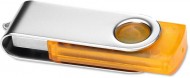 Obrázek Twister Transtech oranžovo-stříbrný USB disk 1GB
