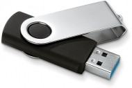 Obrázek Twister Techmate 3.0 černo-stříbr. USB disk 8GB