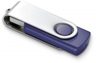 Obrázek Twister Techmate 3.0 modro-stříbr. USB disk 8GB