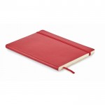 Obrázek Červený recyklovaný zápisník A5 s měkkými deskami