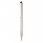 Obrázek Stříbrné otočné kuličkové pero se stylusem, MN