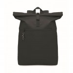 Obrázek Černý polyest. rolovací batoh na notebook