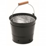 Obrázek Přenosný grilovací kbelík s dřevěnou rukojetí