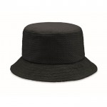 Obrázek Černý papírový slaměný klobouček