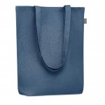 Obrázek Modrá nákupní taška z konopné látky, 200g 