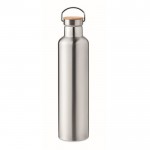 Obrázek Stříbrná dvoustěnná láhev 1L
