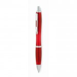 Obrázek Červené plastové kuličkové pero z RPET