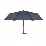 Obrázek Modrý větruodolný, automatický skládací deštník 