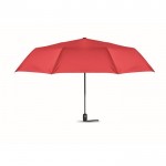 Obrázek Červený větruodolný, automatický skládací deštník 