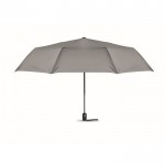 Obrázek Šedý větruodolný, automatický skládací deštník 