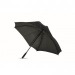 Obrázek Černý čtvercový automatický deštník