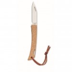 Obrázek Zavírací kapesní nůž s korkovou rukojetí