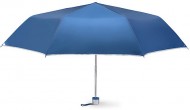 Obrázek Modro-stříbrný skládací deštník Cardif s pouzdrem