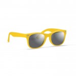 Obrázek Sluneční brýle s UV ochranou ve žluté obrubě