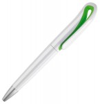 Obrázek Kuličkové pero se zeleným podložením klipu