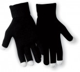 Obrázek Černé rukavice pro dotykový displej