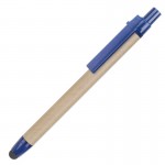 Obrázek Kuličkové recyklované pero 2v1 s modrými doplňky