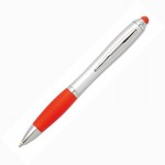 Obrázek Červené plastové kuličkové pero se stylusem