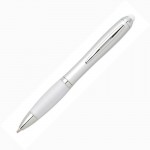 Obrázek Bílé plastové kuličkové pero se stylusem
