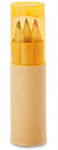 Obrázek Sada pastelek v tubě se žlutým ořezávátkem