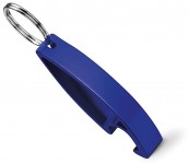 Obrázek Lesklý hliníkový otvírák / přívěsek, modrý