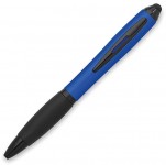 Obrázek Modro-černé plastové pero se stylusem