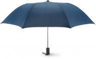 Obrázek Modrý automatický deštník s ocelovou konstrukcí