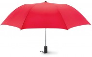 Obrázek Červený automatický deštník s ocelovou konstrukcí