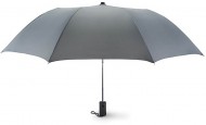 Obrázek Šedý automatický deštník s ocelovou konstrukcí