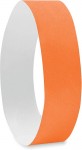 Obrázek Oranžový identifikační náramek z tyveku - 10 ks