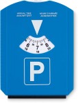 Obrázek Modrá parkovací karta se škrabkou na led