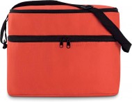 Obrázek Chladící taška se dvěma přihrádkami červená