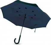 Obrázek Námořně modrý oboustranný dvouvrstvý deštník 23